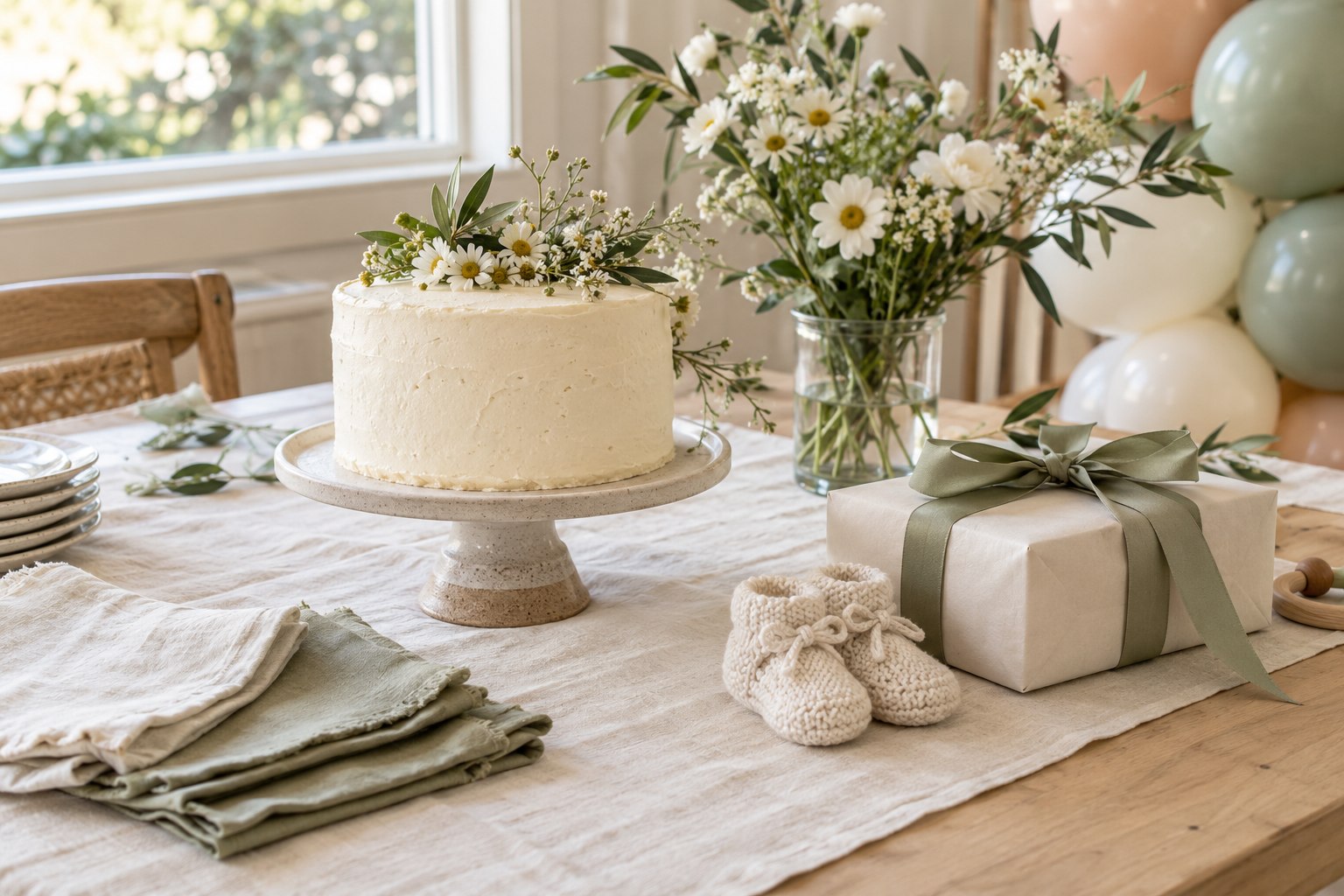 Baby shower styling inspiration.