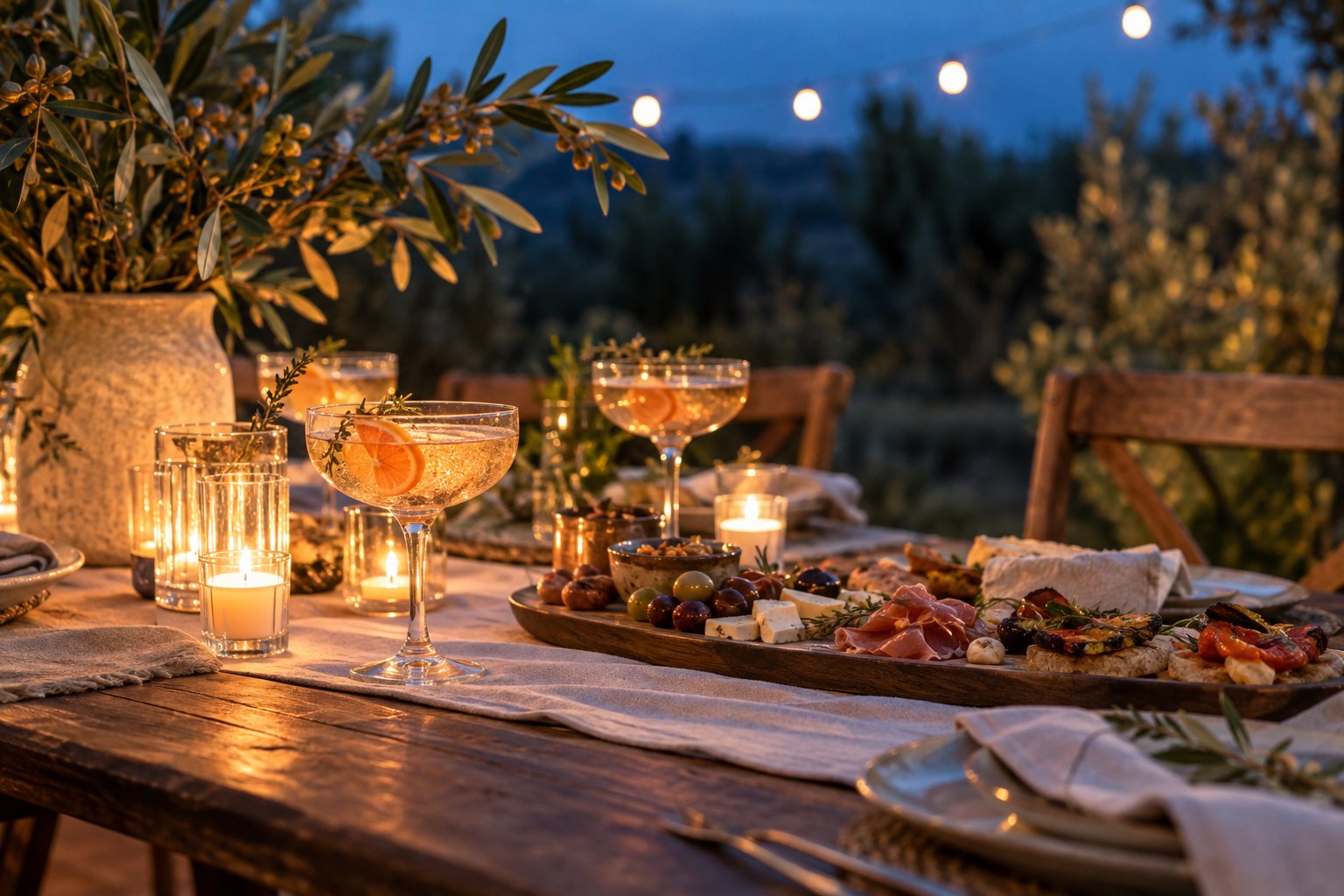 Private party styling inspiration.